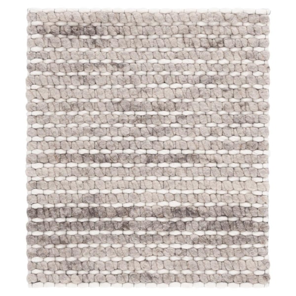 Safavieh 3 x 5 ft. Marbella Rustic Rectangle Rug Silver & Ivory MRB205G-3 - main